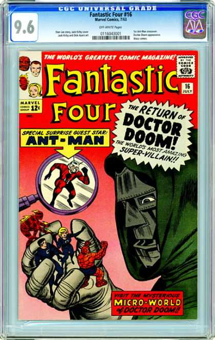 CGC Graded Comics - Fantastic Four #16 (CGC)