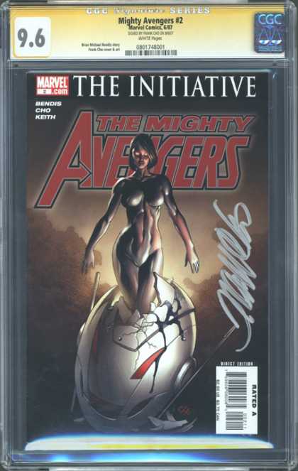 CGC Graded Comics - Mighty Avengers #2 (CGC) - Mighty Avengers 2 - Woman - Egg - Bendis Cho Keith - Rated A