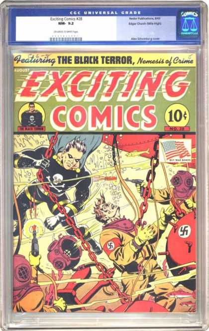 CGC Graded Comics - Exciting Comics #28 (CGC)