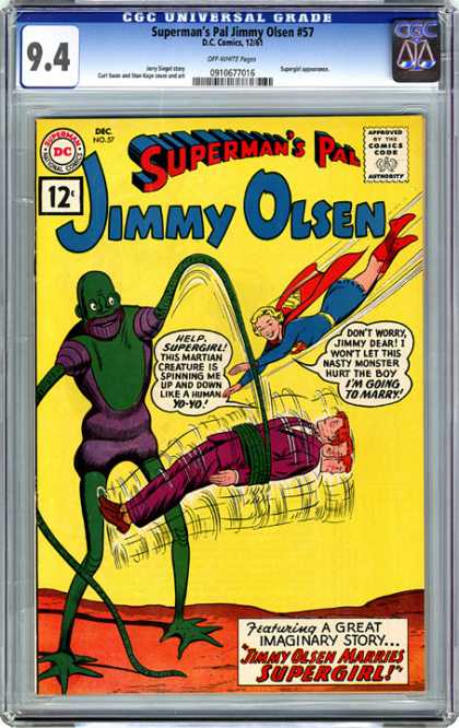 CGC Graded Comics - Superman's Pal Jimmy Olsen #57 (CGC)