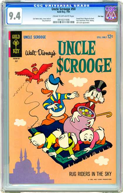 CGC Graded Comics - Uncle Scrooge #50 (CGC)