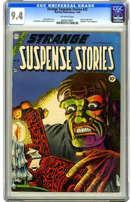 CGC Graded Comics - Strange Suspense Stories #22 (CGC)