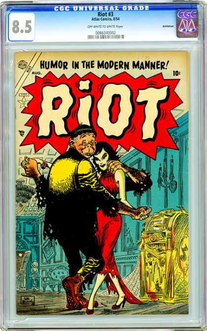 CGC Graded Comics - Riot #3 (CGC)