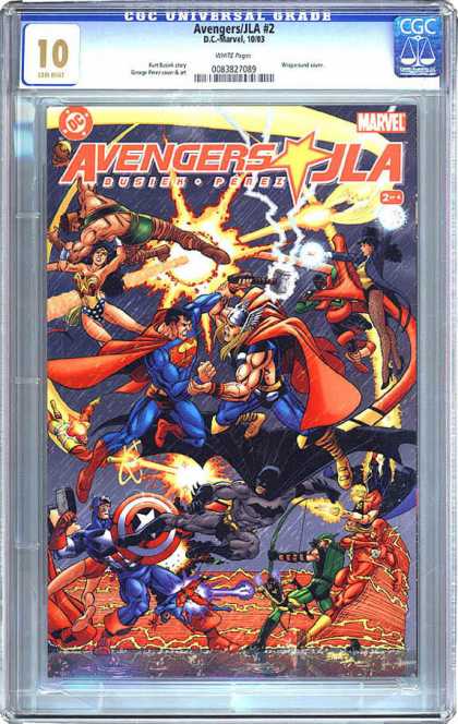 CGC Graded Comics - Avengers/JLA #2 (CGC)