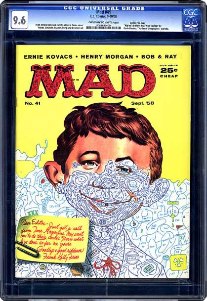 CGC Graded Comics - Mad #41 (CGC)