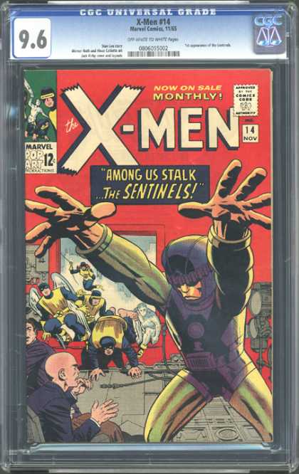 CGC Graded Comics - X-Men #14 (CGC)
