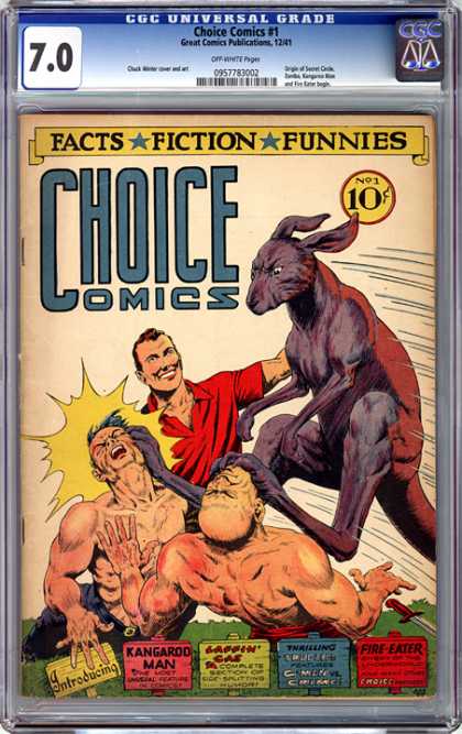 CGC Graded Comics - Choice Comics #1 (CGC)