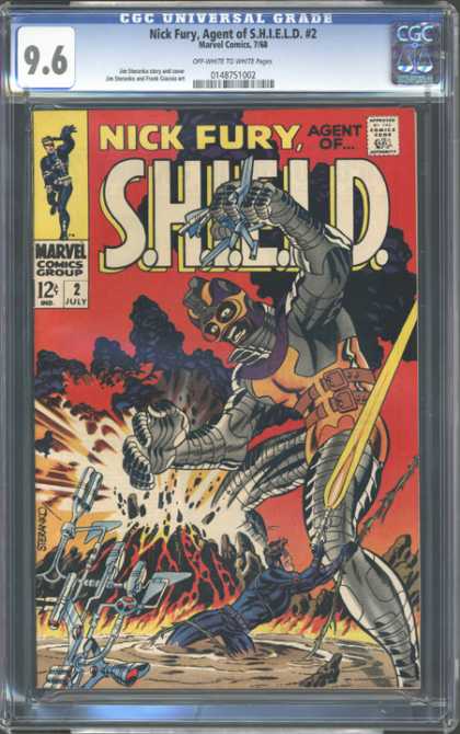 CGC Graded Comics - Nick Fury, Agent of S.H.I.E.L.D. #2 (CGC)