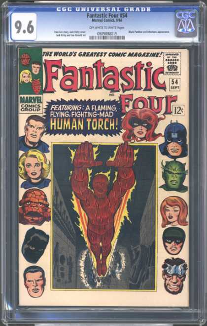 CGC Graded Comics - Fantastic Four #54 (CGC)