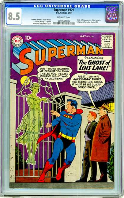 CGC Graded Comics - Superman #129 (CGC)