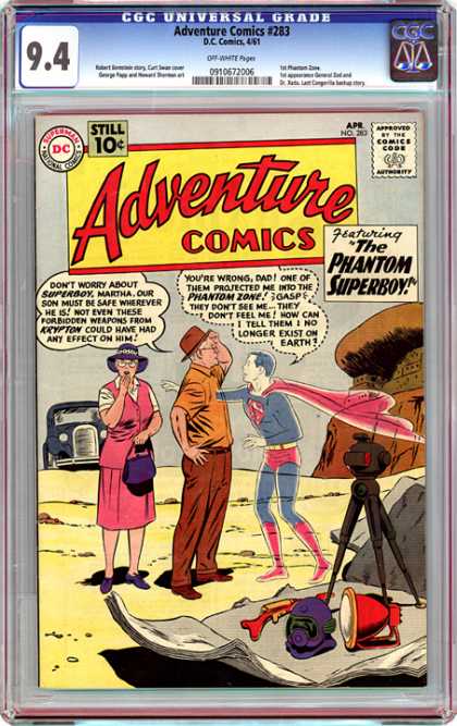 CGC Graded Comics - Adventure Comics #283 (CGC)