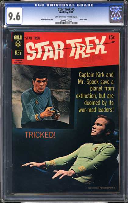 CGC Graded Comics - Star Trek #5 (CGC)