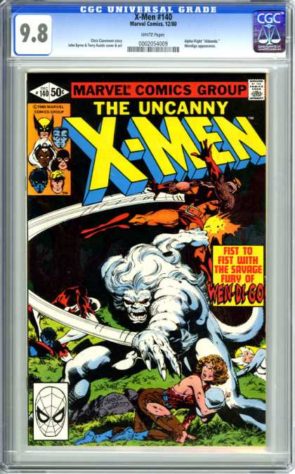 CGC Graded Comics - X-Men #140 (CGC)