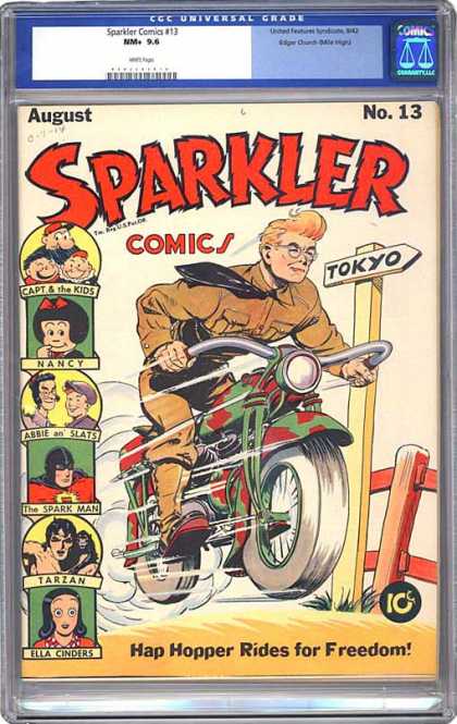 CGC Graded Comics - Sparkler Comics #13 (CGC)