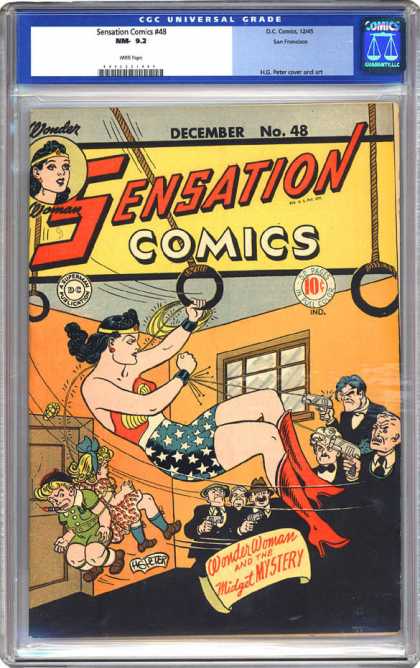 CGC Graded Comics - Sensation Comics #48 (CGC)