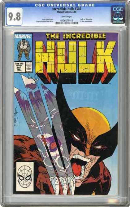 CGC Graded Comics - Incredible Hulk #340 (CGC)