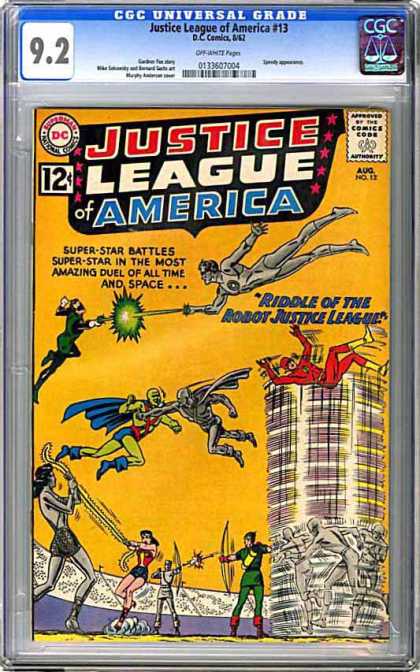 CGC Graded Comics - Justice League of America #13 (CGC)