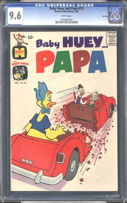 CGC Graded Comics - Baby Huey and Papa #33 (CGC)