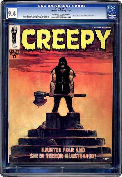 CGC Graded Comics - Creepy #17 (CGC) - Fear - Haunted - Terror - Illustrated - Cgc Grade