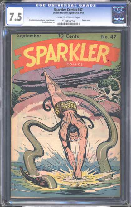 CGC Graded Comics - Sparkler Comics #47 (CGC)