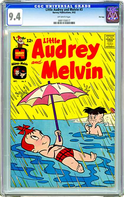CGC Graded Comics - Little Audrey and Melvin #3 (CGC)