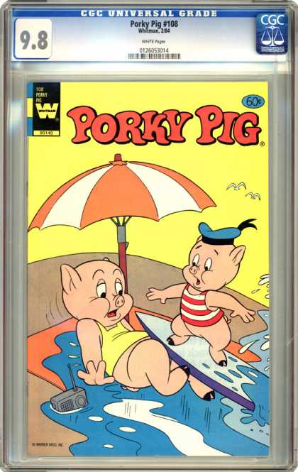 CGC Graded Comics - Porky Pig #108 (CGC)