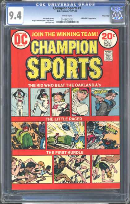 CGC Graded Comics - Champion Sports #1 (CGC)
