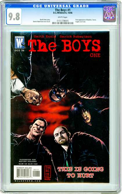 CGC Graded Comics - The Boys #1 (CGC) - Boys - One - Ennis - Robertson - Garth