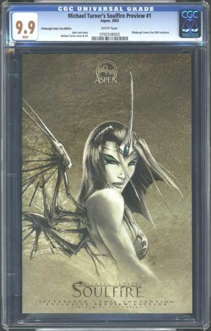 CGC Graded Comics - Michael Turner's Soulfire Preview #1 (CGC)