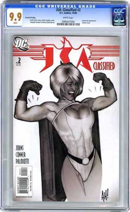 CGC Graded Comics - JSA: Classified #2 (CGC) - Jsa Classified - Costume - Johns Conner Palmiotti - Dc - Woman