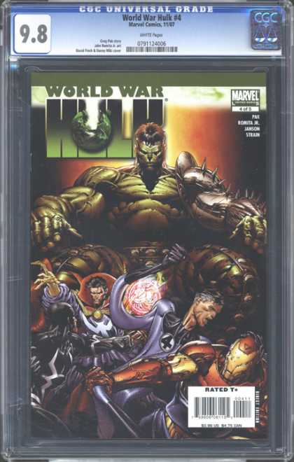 CGC Graded Comics - World War Hulk #4 (CGC)