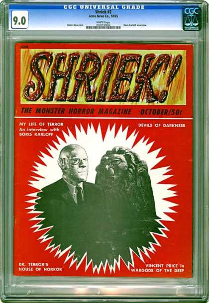 CGC Graded Comics - Shriek #2 (CGC)