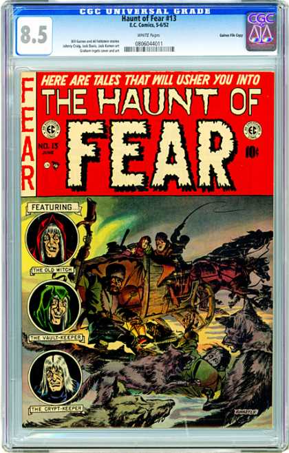 CGC Graded Comics - Haunt of Fear #13 (CGC)