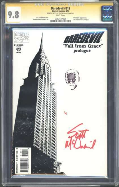 CGC Graded Comics - Daredevil #319 (CGC)