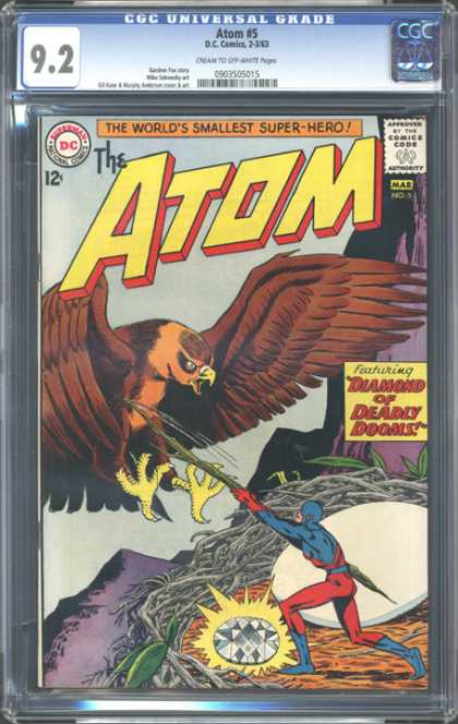 CGC Graded Comics - Atom #5 (CGC)