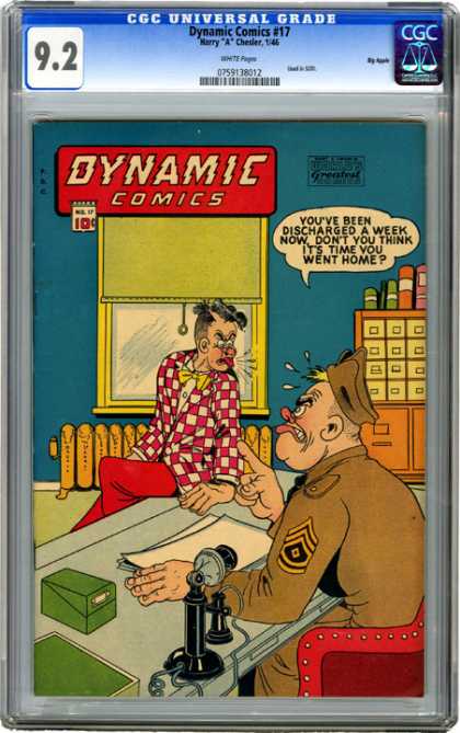 CGC Graded Comics - Dynamic Comics #17 (CGC)