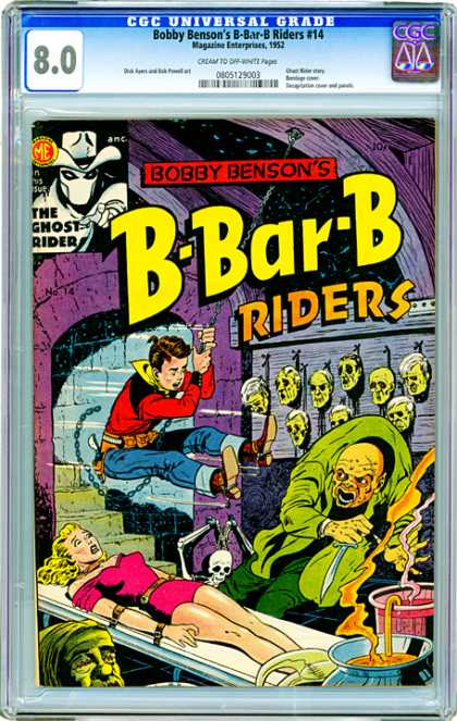 CGC Graded Comics - Bobby Benson's B-Bar-B Riders #14 (CGC)