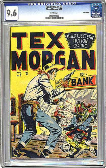 CGC Graded Comics - Tex Morgan #1 (CGC)