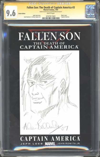 CGC Graded Comics - Fallen Son: The Death of Captain America #3 (CGC)