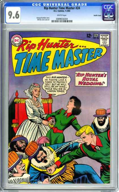 CGC Graded Comics - Rip Hunter Time Master #24 (CGC)