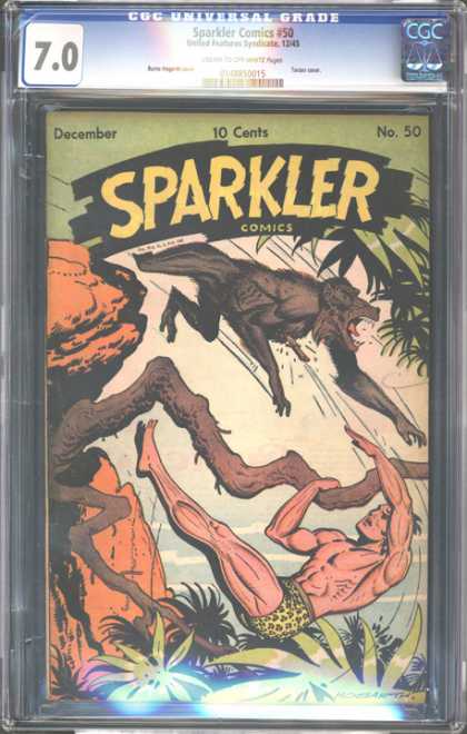 CGC Graded Comics - Sparkler Comics #50 (CGC)