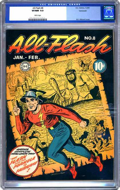 CGC Graded Comics - All-Flash #8 (CGC)