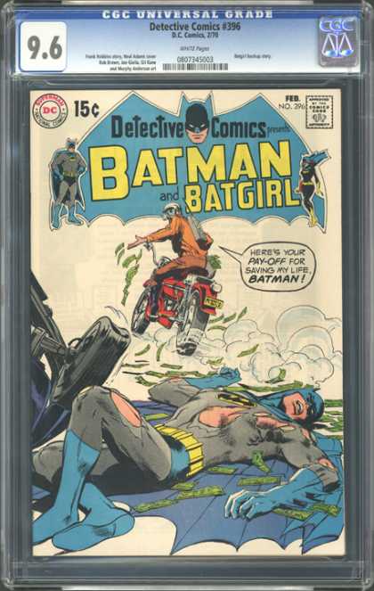 CGC Graded Comics - Detective Comics #396 (CGC)