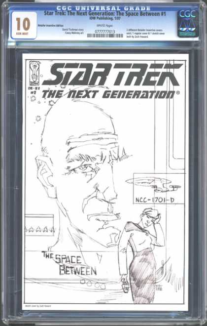 CGC Graded Comics - Star Trek: The Next Generation: The Space Between #1 (CGC)