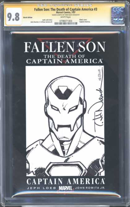 CGC Graded Comics - Fallen Son: The Death of Captain America #3 (CGC)