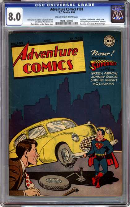 CGC Graded Comics - Adventure Comics #103 (CGC)