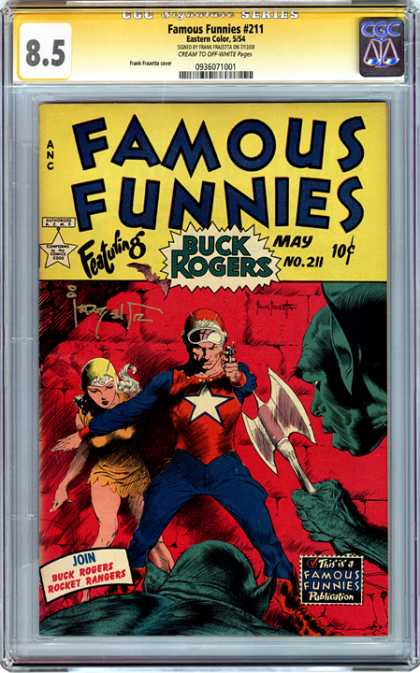 CGC Graded Comics - Famous Funnies #211 (CGC)