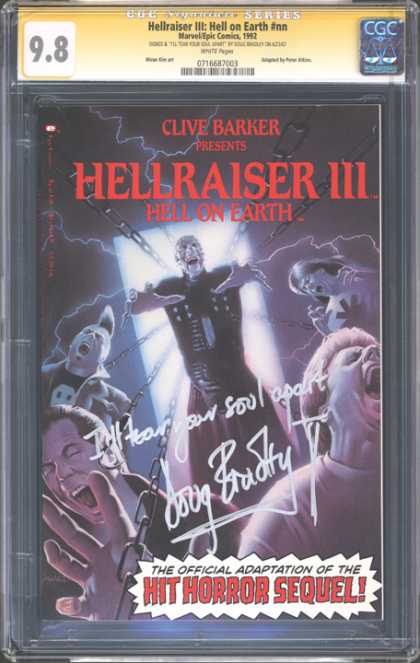 CGC Graded Comics - Hellraiser III: Hell on Earth #nn (CGC)