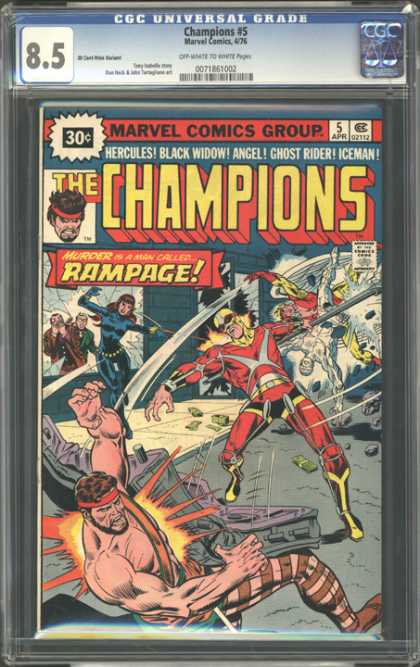 CGC Graded Comics - Champions #5 (CGC)