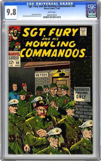 CGC Graded Comics - Sgt. Fury and His Howling Commandos #60 (CGC)